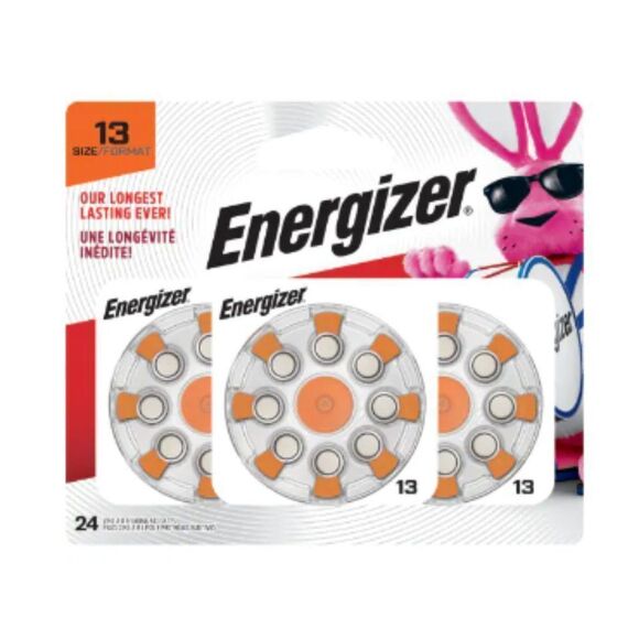Energizer® Size 13 Hearing Aid Batteries - Picture 1 of 4